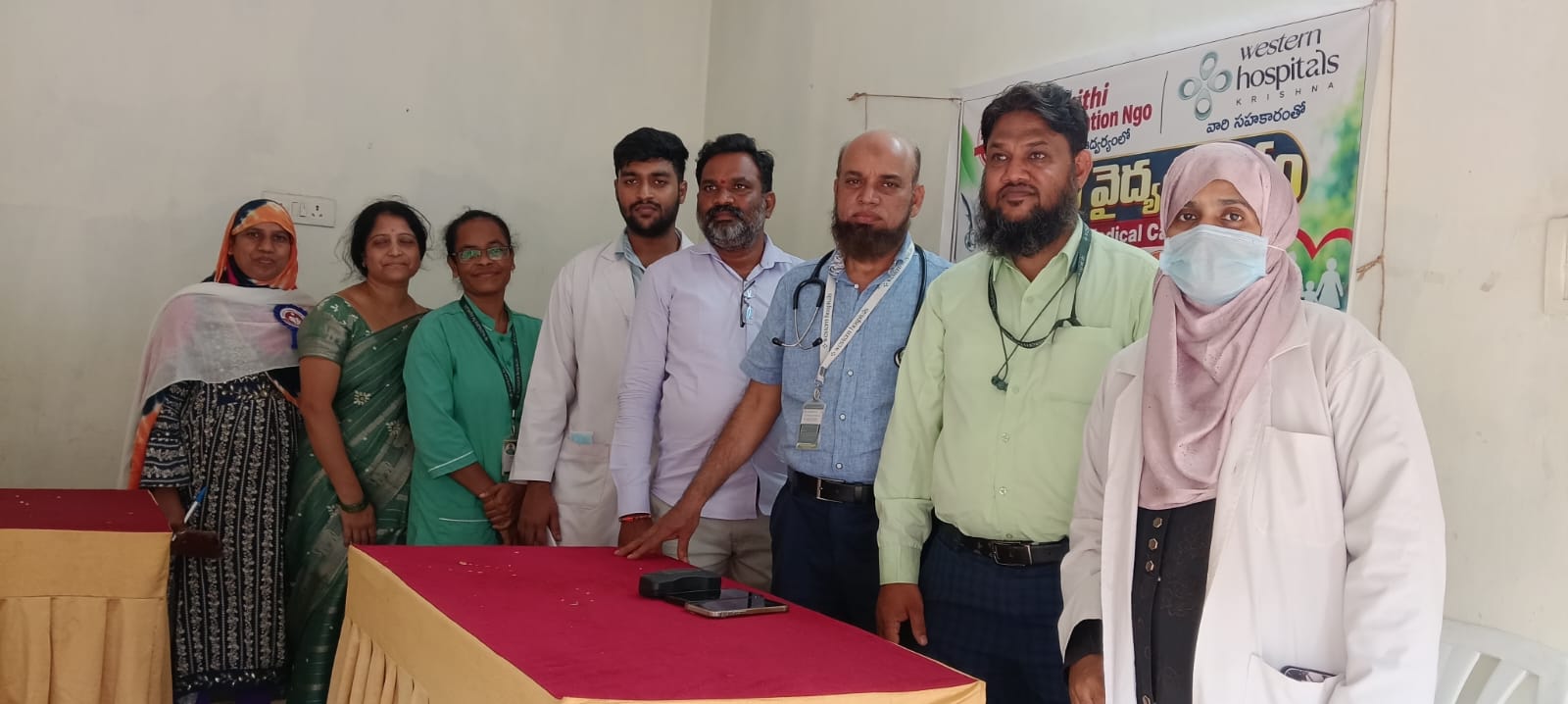 Free Medical Camp at Cherlapally